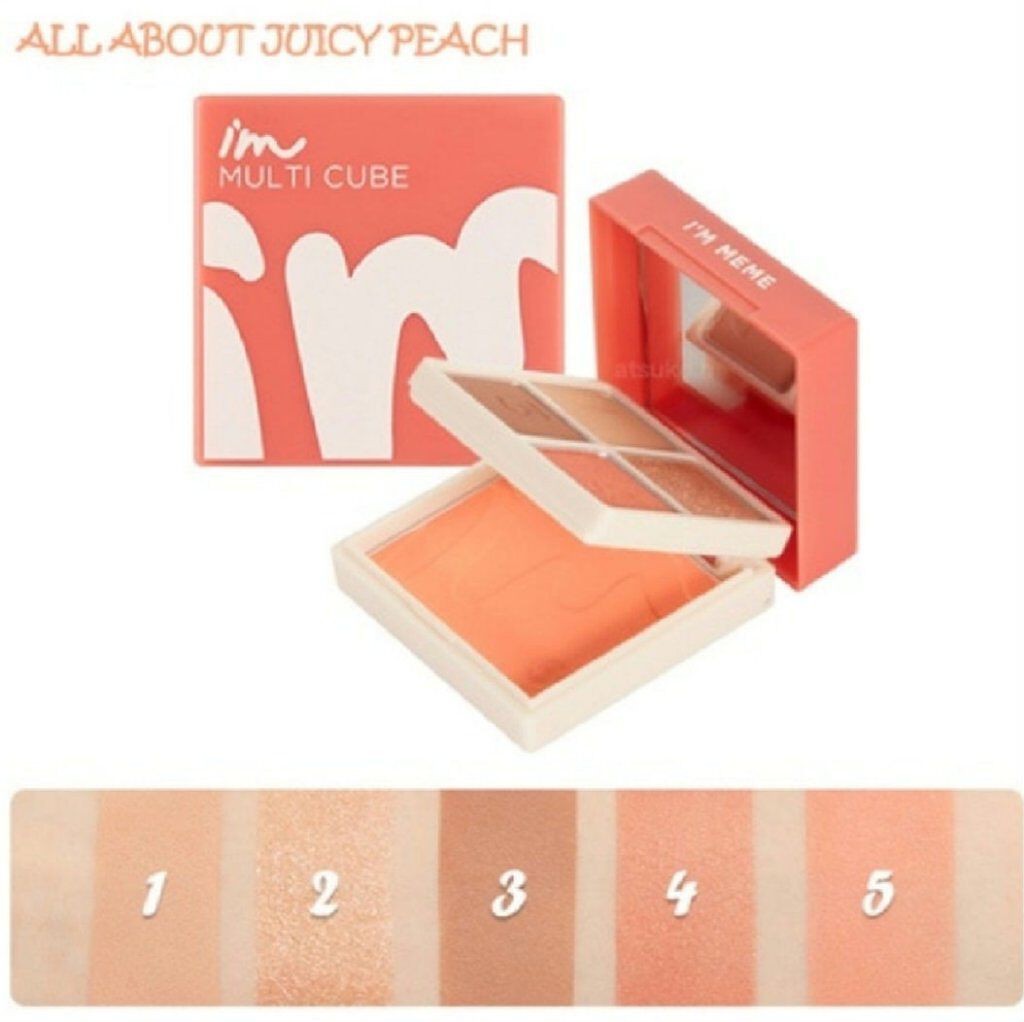 マルチキューブ/i’m meme/アイシャドウパレットを使ったクチコミ(4枚目)