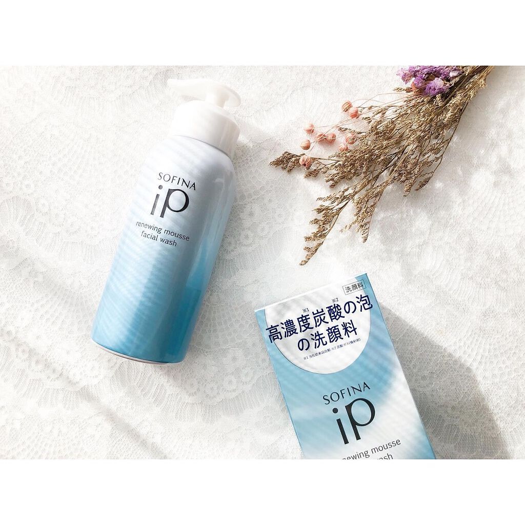 ソフィーナ iP リニュー ムース ウォッシュ/SOFINA iP/泡洗顔を使ったクチコミ(1枚目)