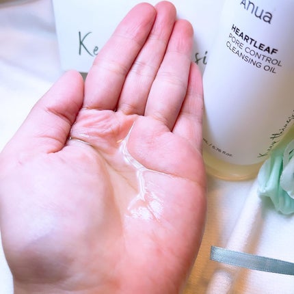 ドクダミ ポアコントロールクレンジングオイル/Anua/オイルクレンジングを使ったクチコミ(3枚目)