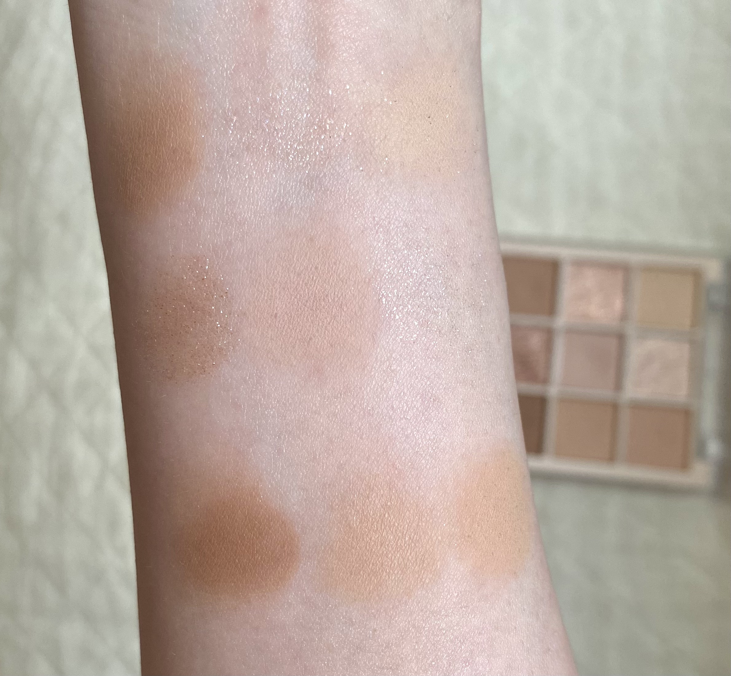 シャドウパレット 07 ミルクラテ/dasique/アイシャドウパレットを使ったクチコミ（3枚目）