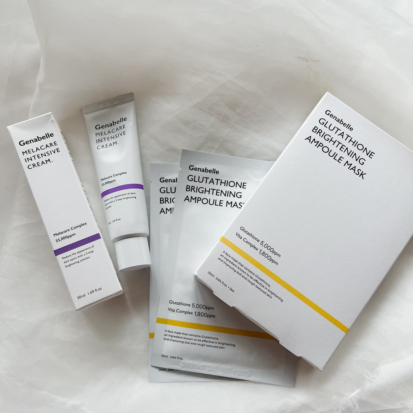 グルタチオンブアンプルマスク/Genabelle/シートマスク・パックを使ったクチコミ(7枚目)