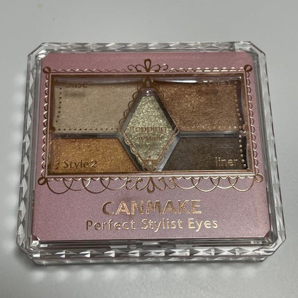 【旧品】パーフェクトスタイリストアイズ No.16 ダブルサンシャイン/キャンメイク/アイシャドウパレットの画像