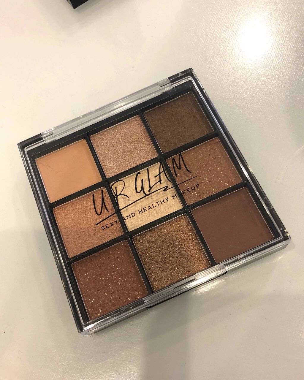UR GLAM BLOOMING EYE COLOR PALETTE/U R GLAM/アイシャドウパレットを使ったクチコミ(1枚目)