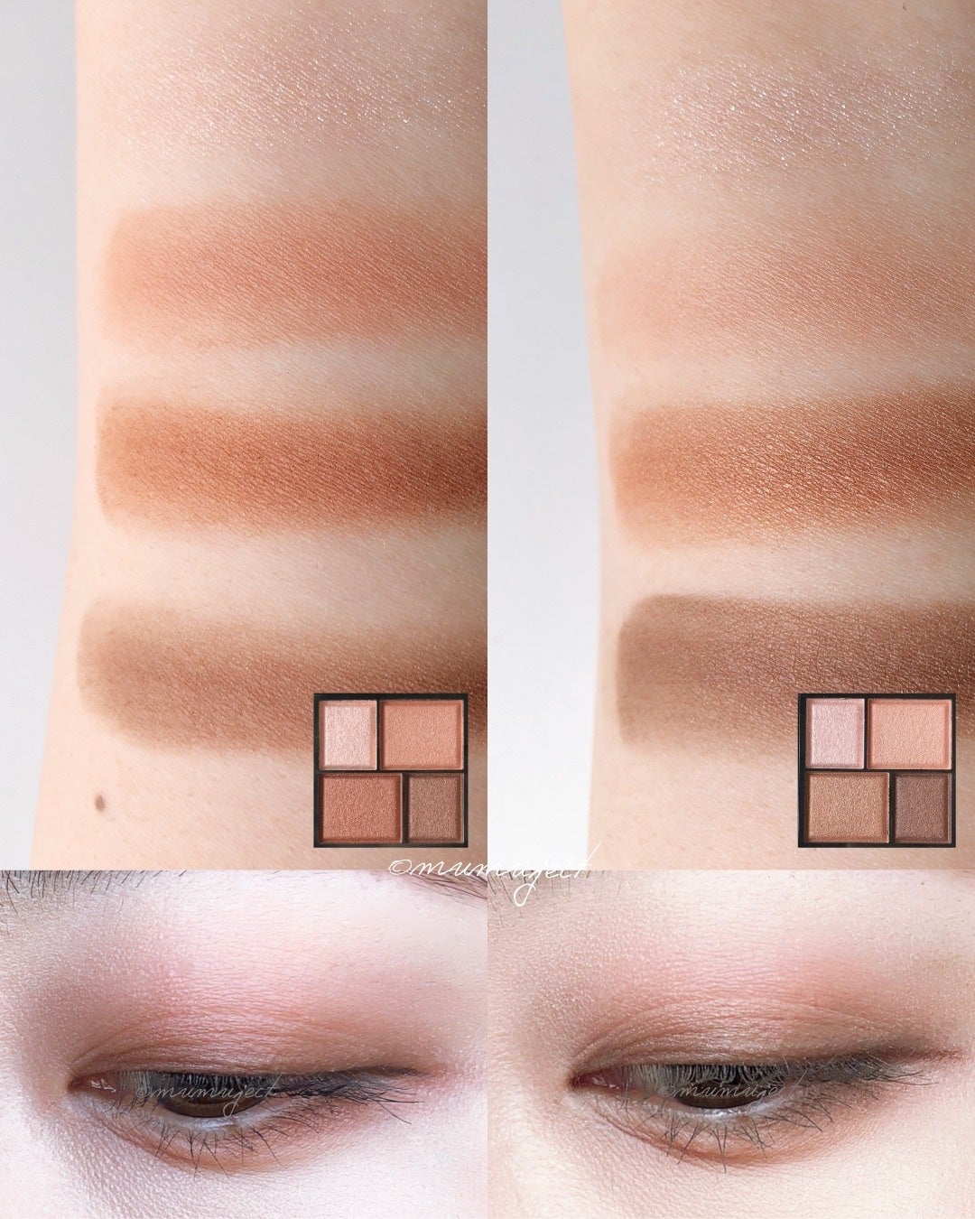 レイヤードアイズ/KiSS/アイシャドウパレットを使ったクチコミ(7枚目)