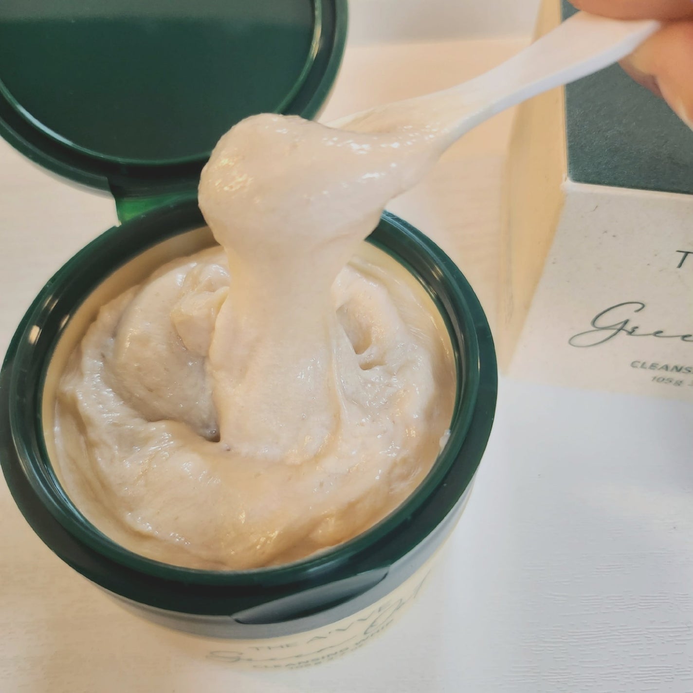 グリーンオートクレンジングホイップ/THE A'VVE/その他洗顔料を使ったクチコミ(3枚目)