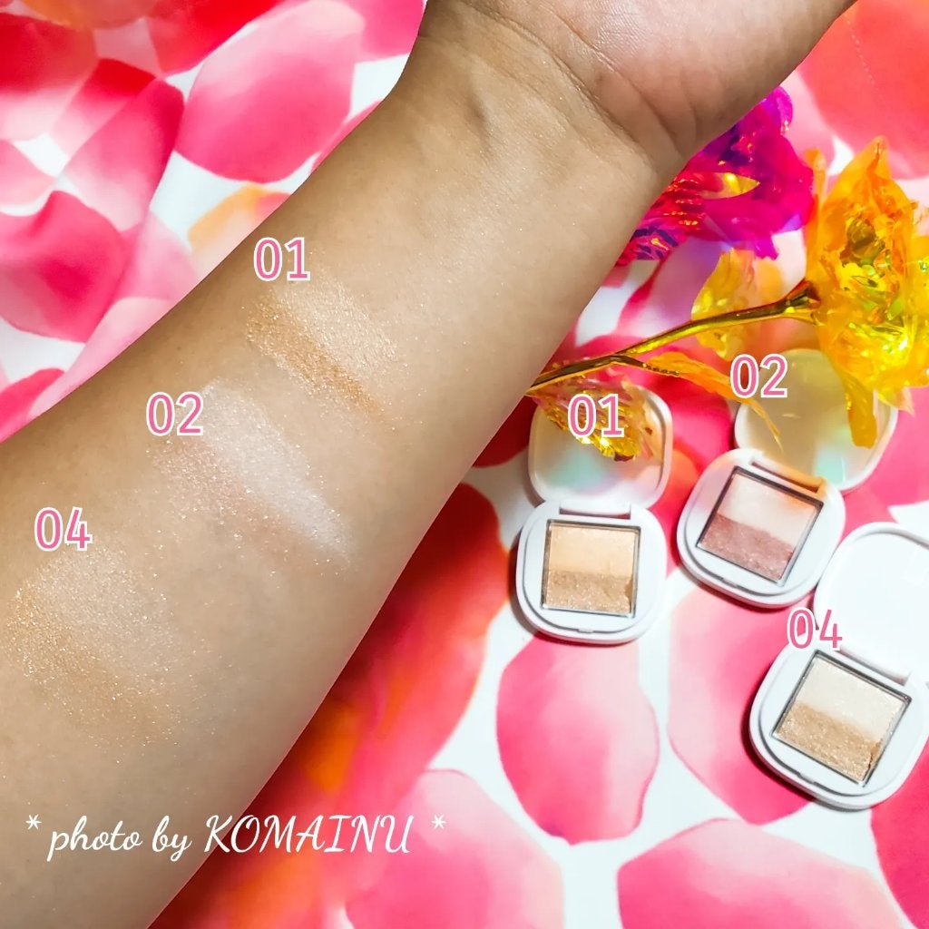 アイカラー/media luxe/アイシャドウパレットを使ったクチコミ(3枚目)