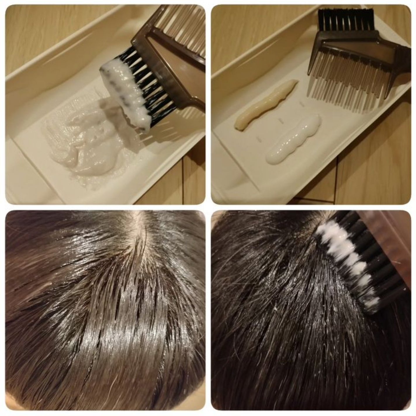 オイルパックカラー/ビゲン/ヘアカラーを使ったクチコミ(4枚目)