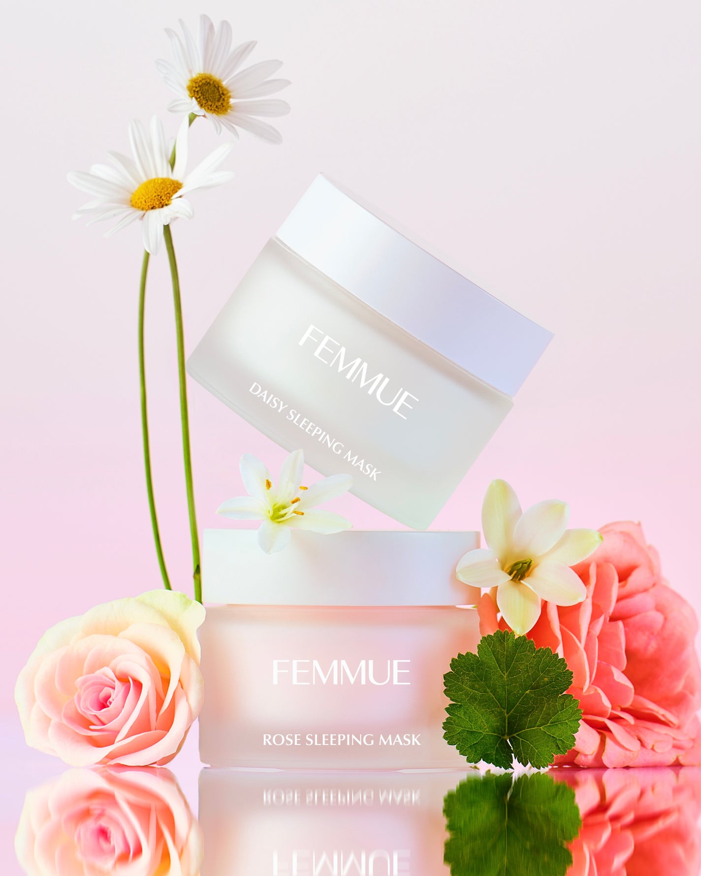 ローズウォーター スリーピングマスク/FEMMUE/フェイスクリームを使ったクチコミ(1枚目)