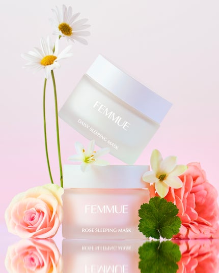 ローズウォーター スリーピングマスク/FEMMUE/フェイスクリームを使ったクチコミ(1枚目)