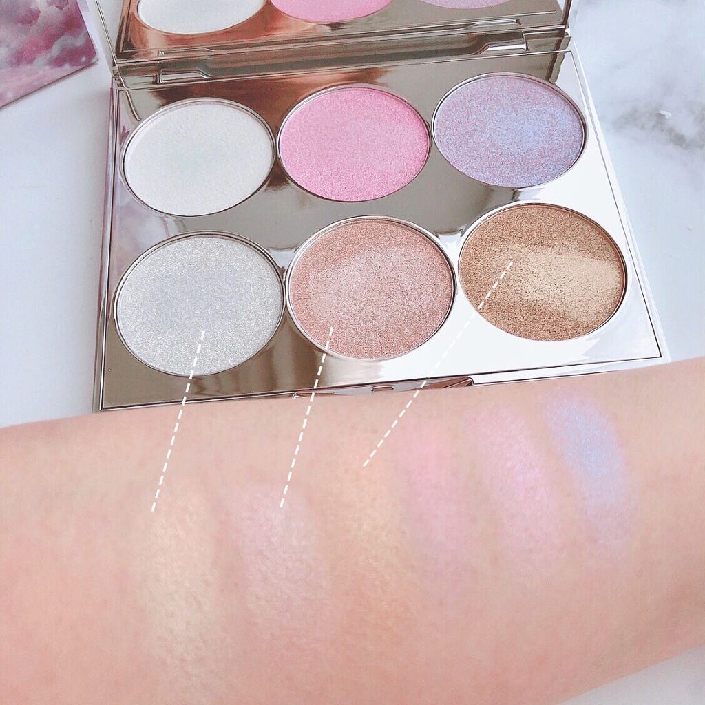 フェアリーハイライトパレット/SUSISU/アイシャドウパレットを使ったクチコミ(3枚目)