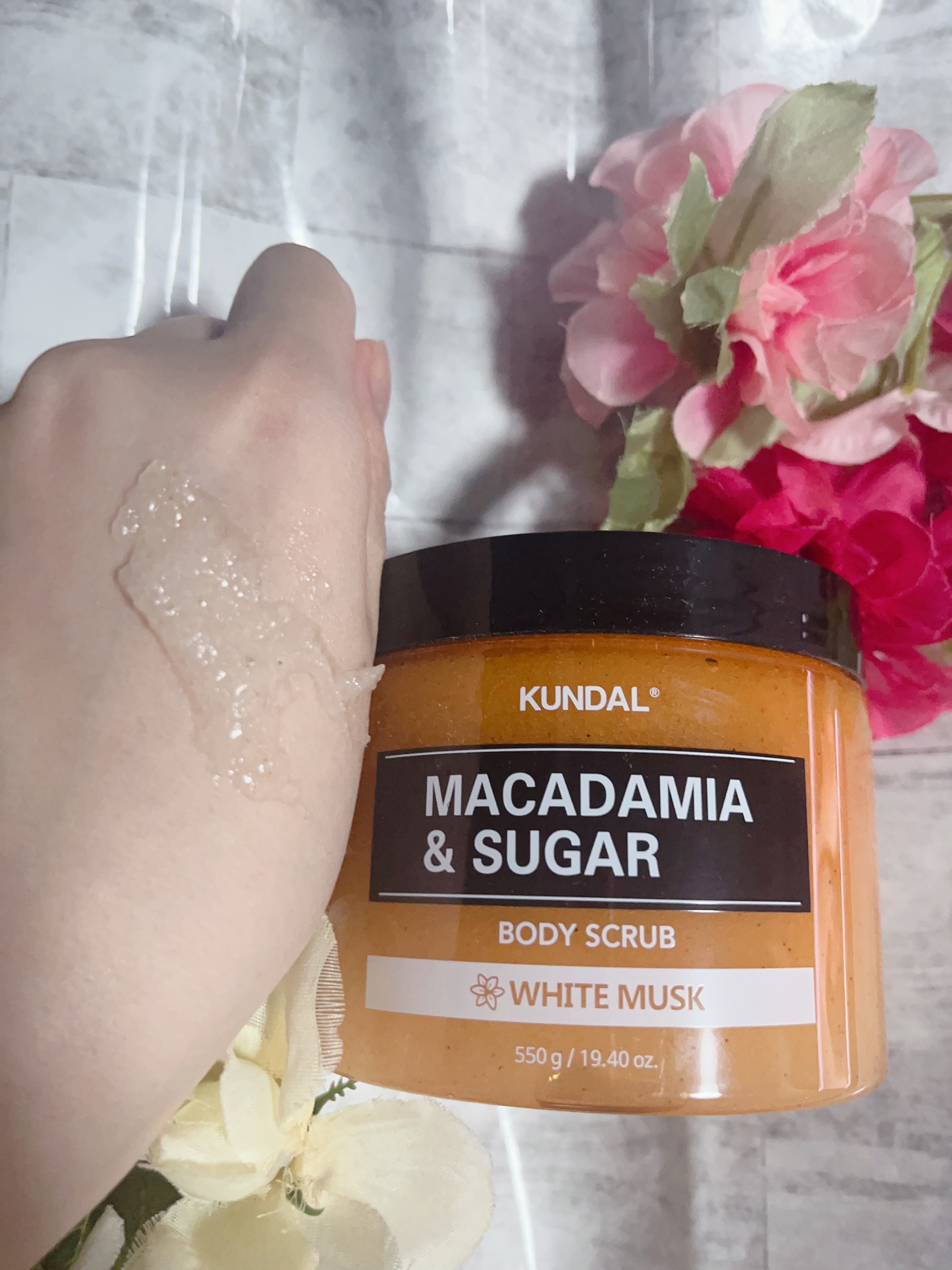 KUNDALピュアボディソープ 05.ホワイトムスク White Musk/KUNDAL/ボディソープを使ったクチコミ（2枚目）