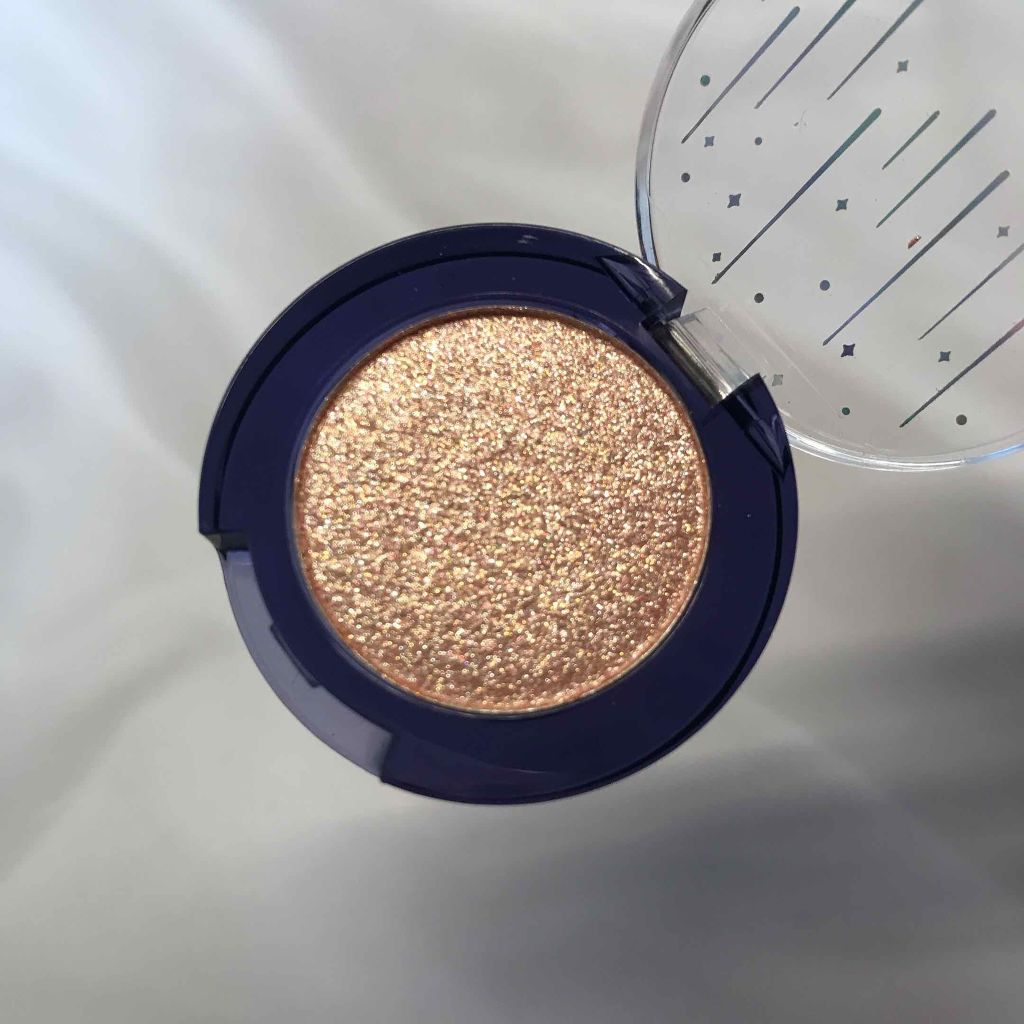 グリッター シャドウ カラー/rom&nd/グリッターを使ったクチコミ(2枚目)