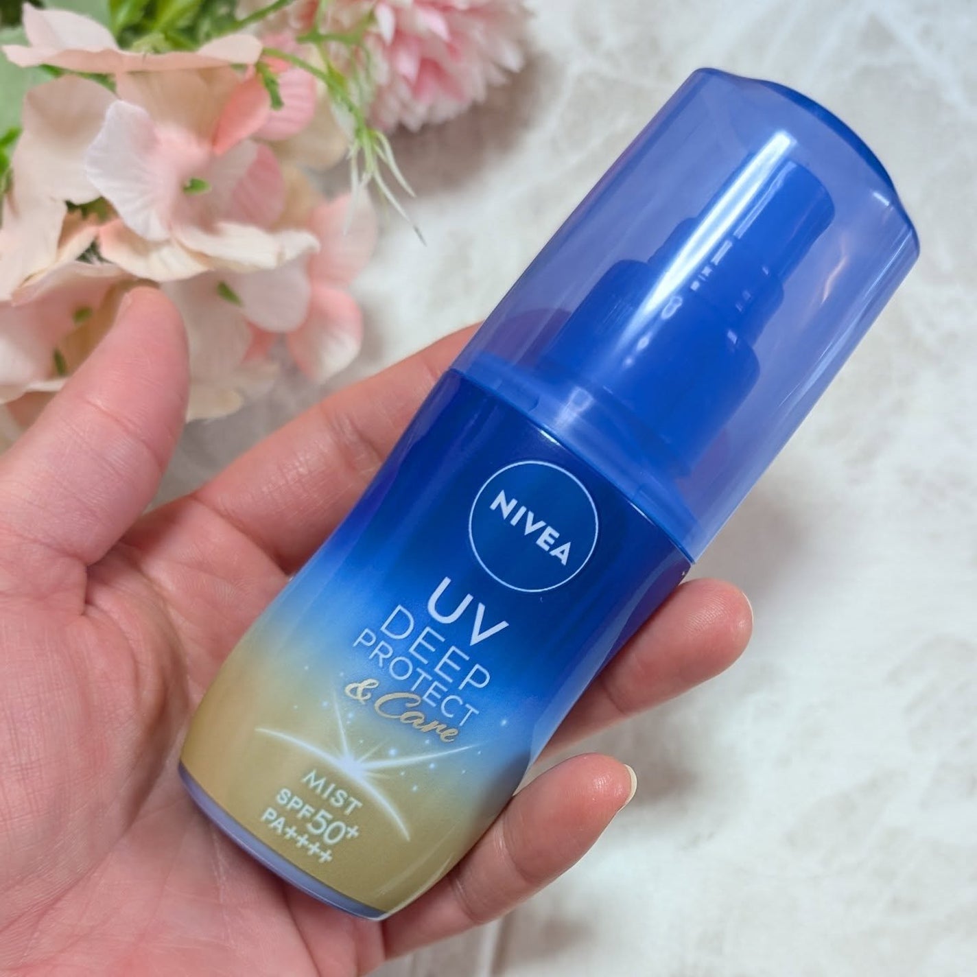 ニベアUV ディーププロテクト&ケア ミルクミスト/ニベア/日焼け止めミスト・スプレーを使ったクチコミ(3枚目)