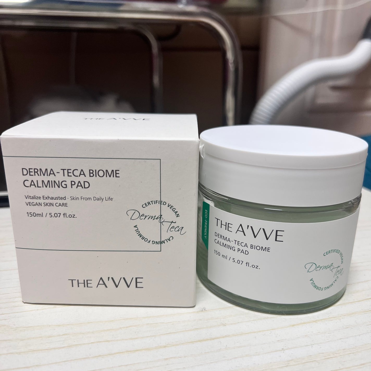 ダーマテカバイオームカーミングパッド/THE A'VVE/トナーパッドを使ったクチコミ(1枚目)
