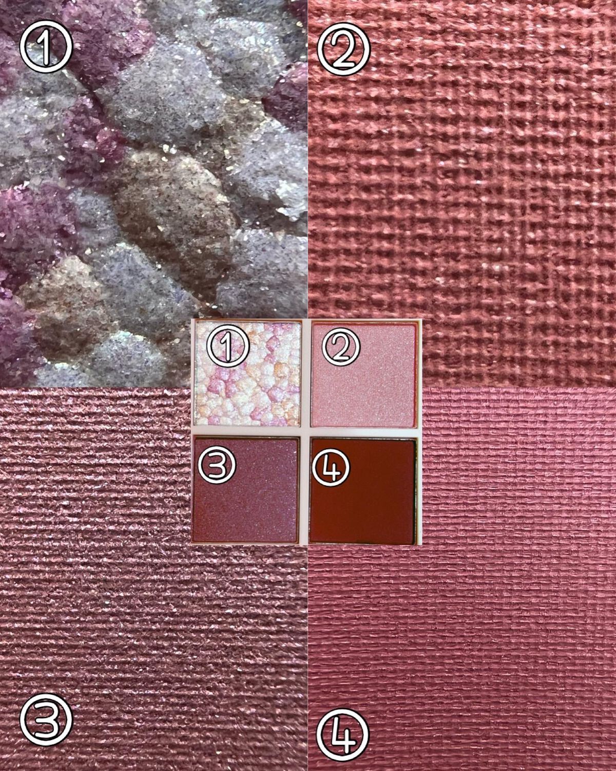 レブロン ダズル アイシャドウ クアッド/REVLON/アイシャドウパレットを使ったクチコミ（2枚目）