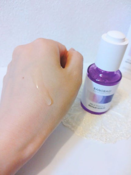 ミルクシスル リペアセラム/BANOBAGI/美容液を使ったクチコミ(3枚目)