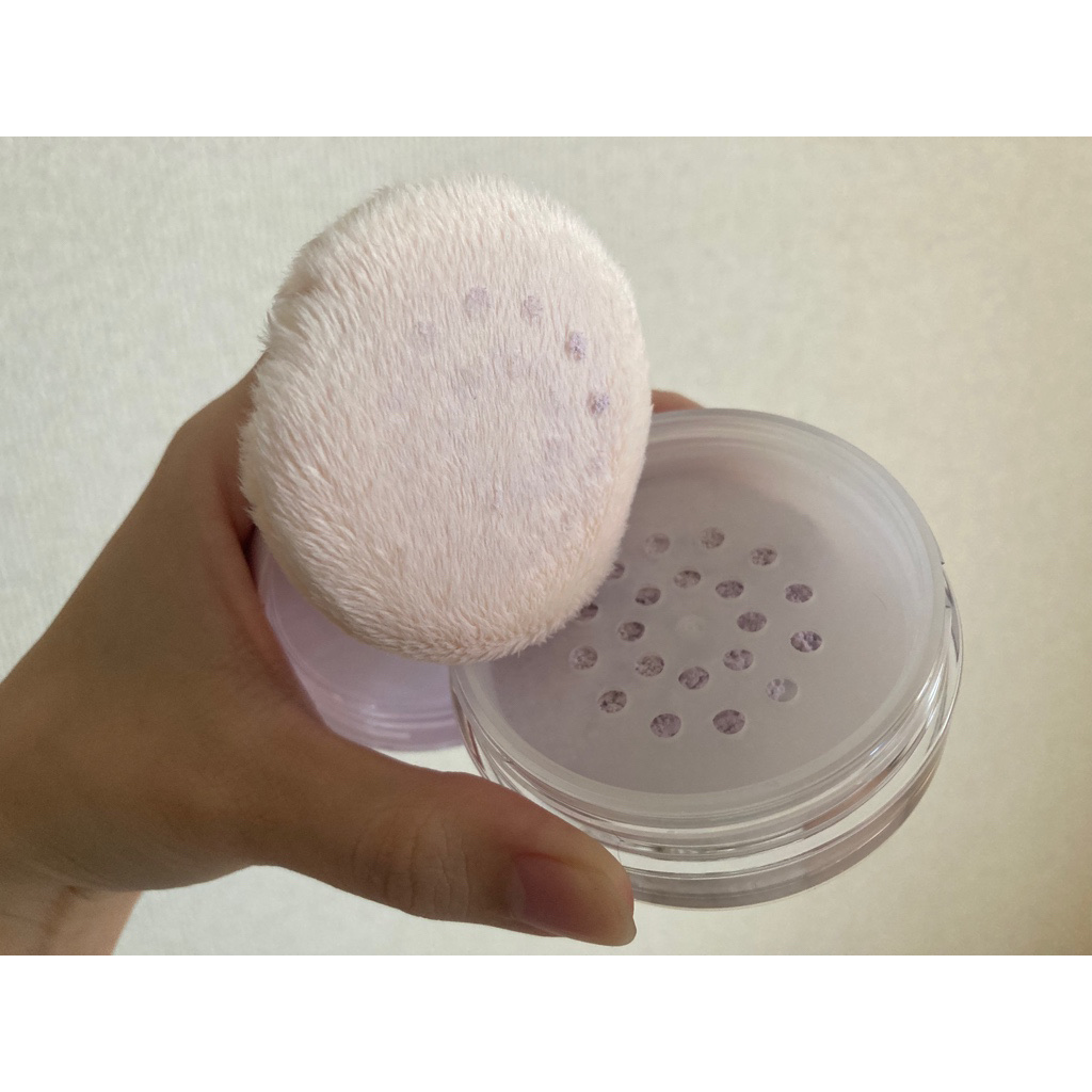 シルキールースモイストパウダー 02 シアーラベンダー/キャンメイク/ルースパウダーを使ったクチコミ（2枚目）