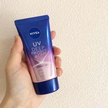 ニベアUV ディープ プロテクト&ケア トーンアップ エッセンス/ニベア/日焼け止めローションを使ったクチコミ(5枚目)