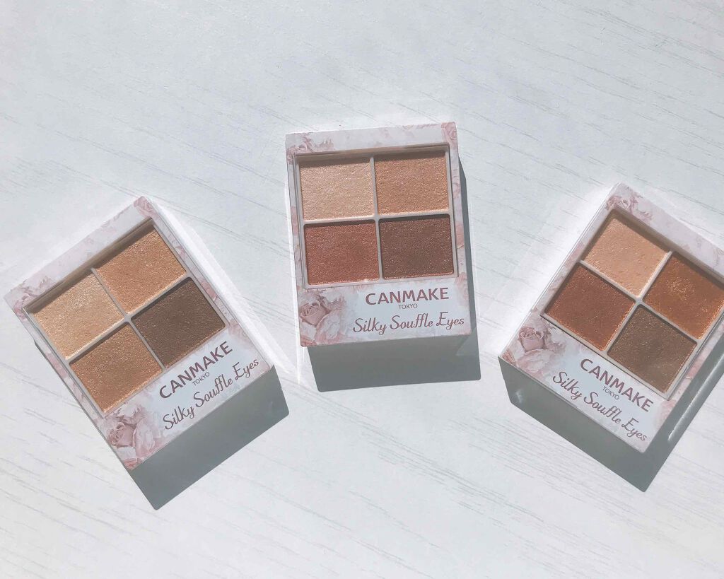 シルキースフレアイズ/キャンメイク/アイシャドウパレットを使ったクチコミ(1枚目)
