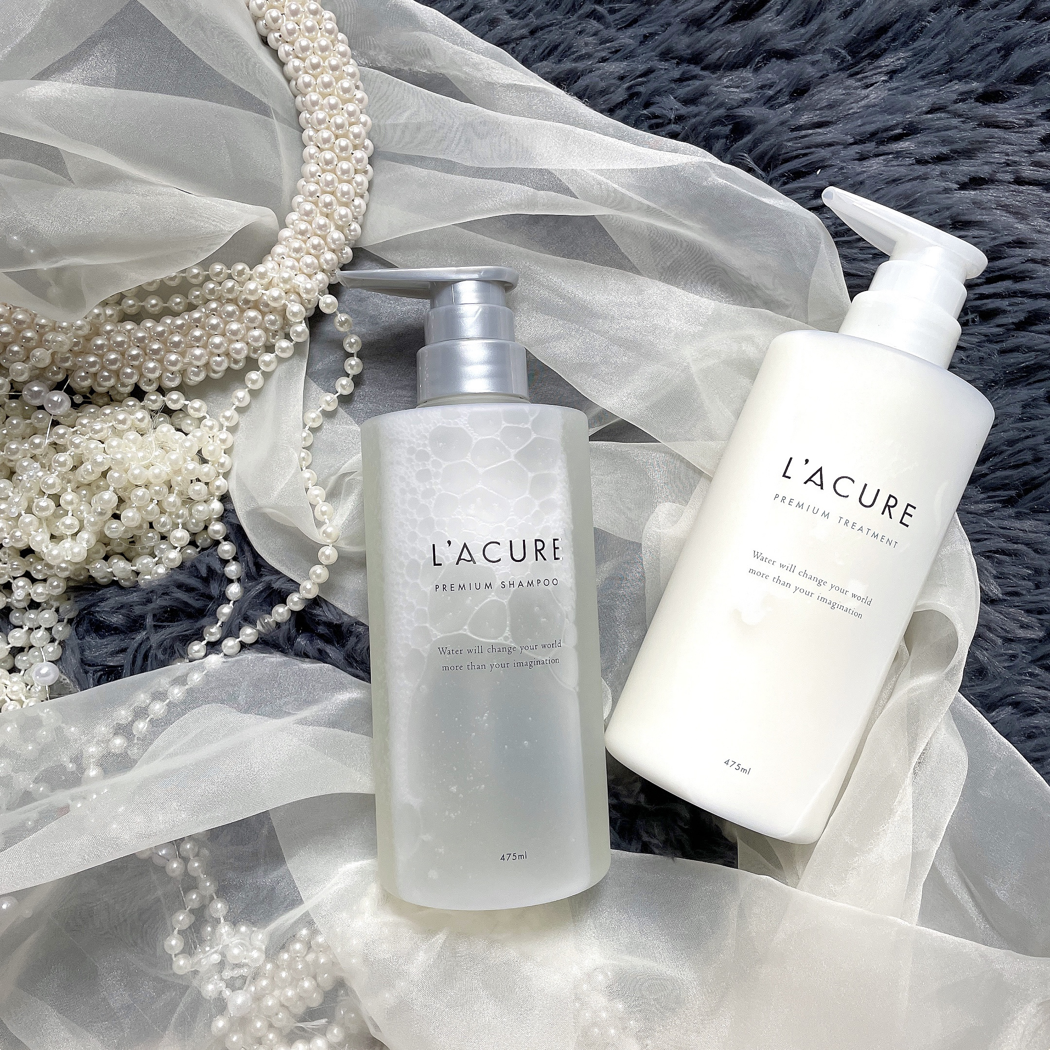 プレミアムシャンプー／プレミアムトリートメント シャンプー/L'ACURE/市販シャンプーを使ったクチコミ（1枚目）