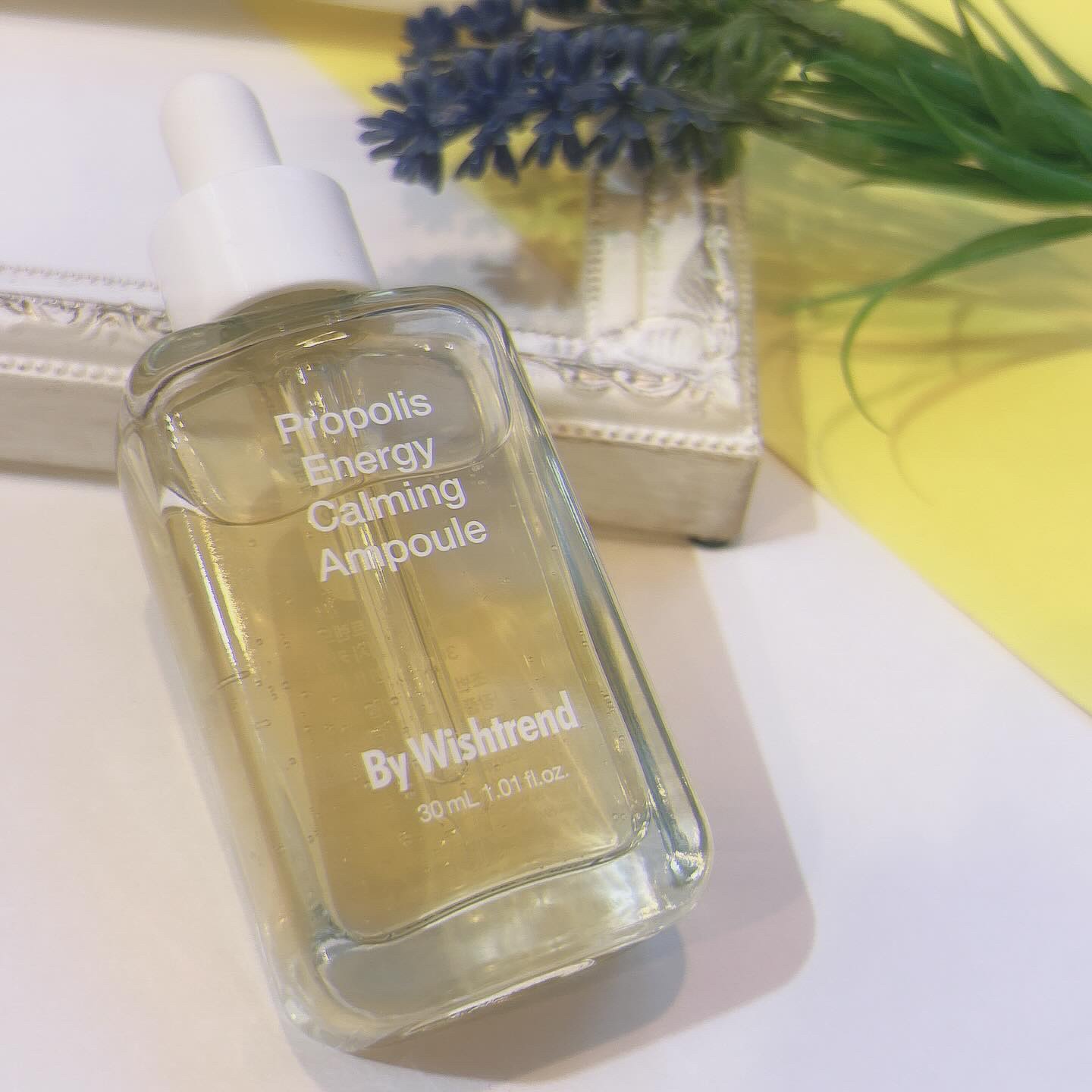 プロポリスエナジーカーミングアンプル/By Wishtrend/美容液を使ったクチコミ（2枚目）