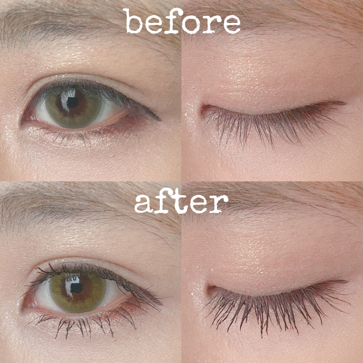 セパレートロングマスカラ/CEZANNE/マスカラを使ったクチコミ（2枚目）