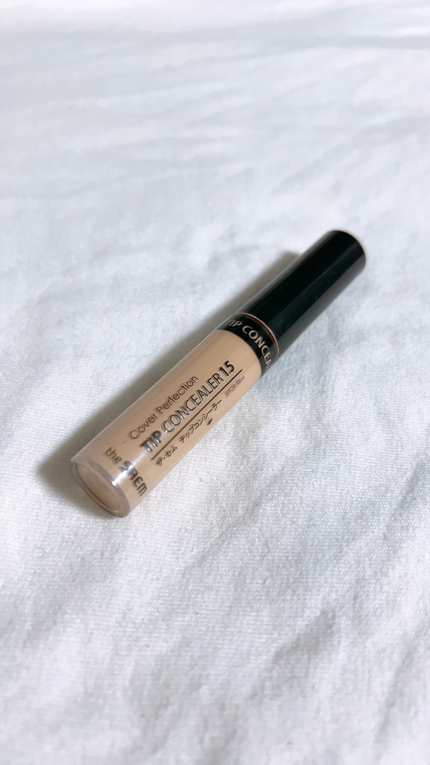 カバーパーフェクション チップコンシーラー/the SAEM/リキッドコンシーラーを使ったクチコミ(1枚目)