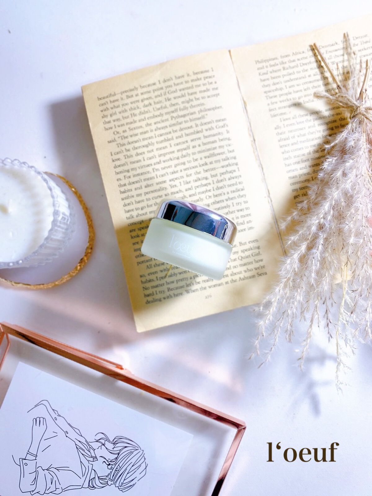 ルフ エンリッチクリーム/l'oeuf by essencebase/フェイスクリームを使ったクチコミ（1枚目）