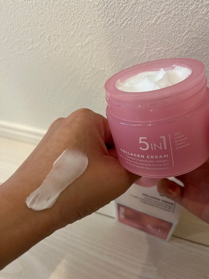 candy3ks on LIPS 「⚪️PRETYSKIN5in1コラーゲンクリーム@miracl..」(4枚目)