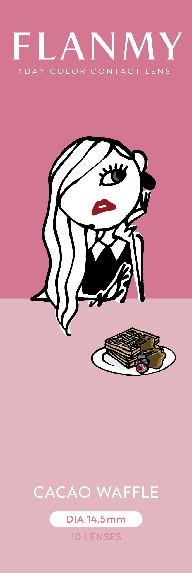 FLANMY 1day カカオワッフル