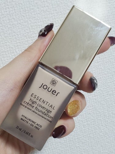 Essential High Coverage Crème Foundation/Jouer Cosmetics/リキッドファンデーションを使ったクチコミ（2枚目）