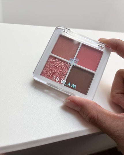 プチポケットアイシャドウパレット/SO GLAM/アイシャドウパレットを使ったクチコミ(4枚目)