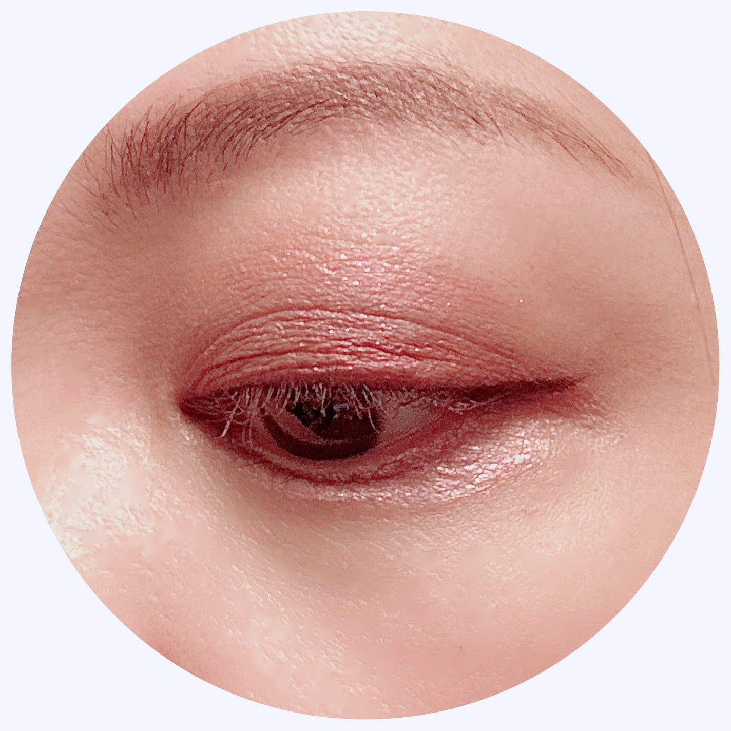 UR GLAM BLOOMING EYE COLOR PALETTE/U R GLAM/アイシャドウパレットを使ったクチコミ(4枚目)