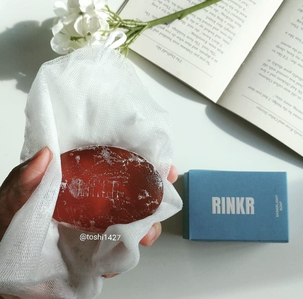スキンディライトソープ/RINKR/洗顔石鹸を使ったクチコミ(4枚目)