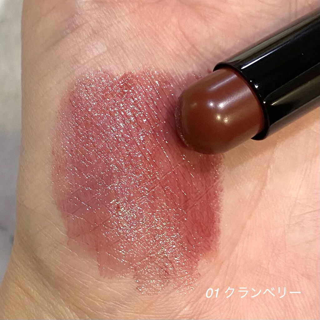 クラッシュド シャイン ジェリー スティック 04 ライラック/BOBBI BROWN/口紅を使ったクチコミ（3枚目）