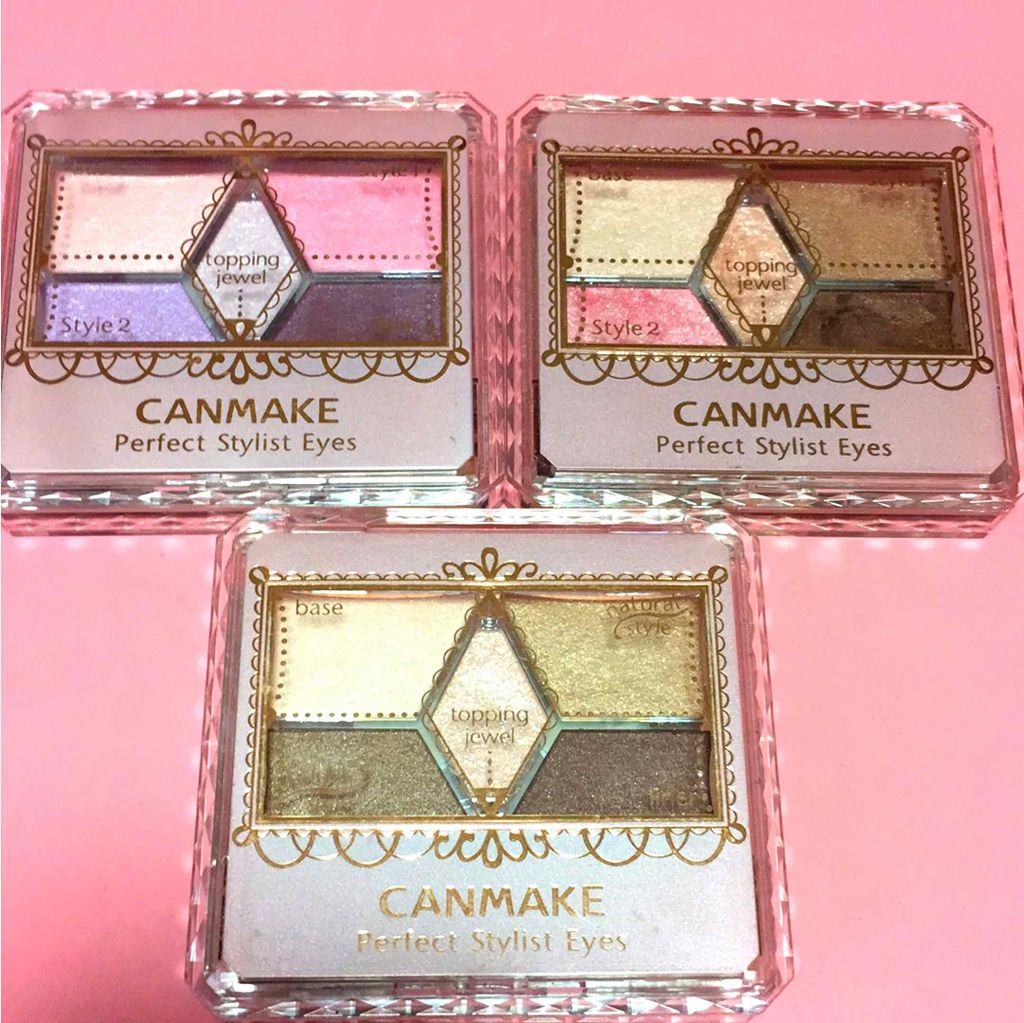 【旧品】パーフェクトスタイリストアイズ/キャンメイク/アイシャドウパレットを使ったクチコミ(1枚目)