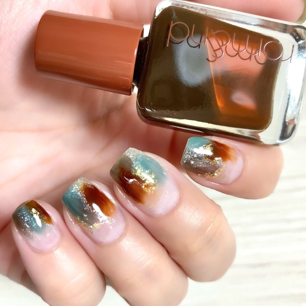 ネイル エナメル 細筆タイプ/ちふれ/マニキュアを使ったクチコミ(2枚目)