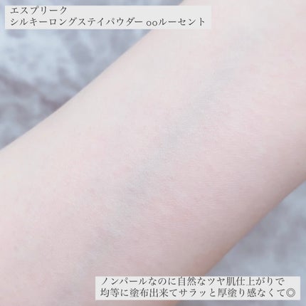 シルキーロングステイ パウダー/ESPRIQUE/ルースパウダーを使ったクチコミ(9枚目)