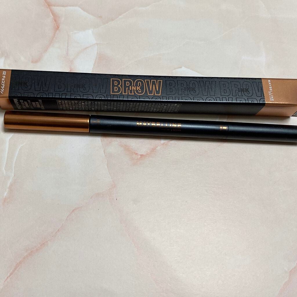 ブロウインク カラーティントデュオ/MAYBELLINE NEW YORK/眉ティントを使ったクチコミ(1枚目)