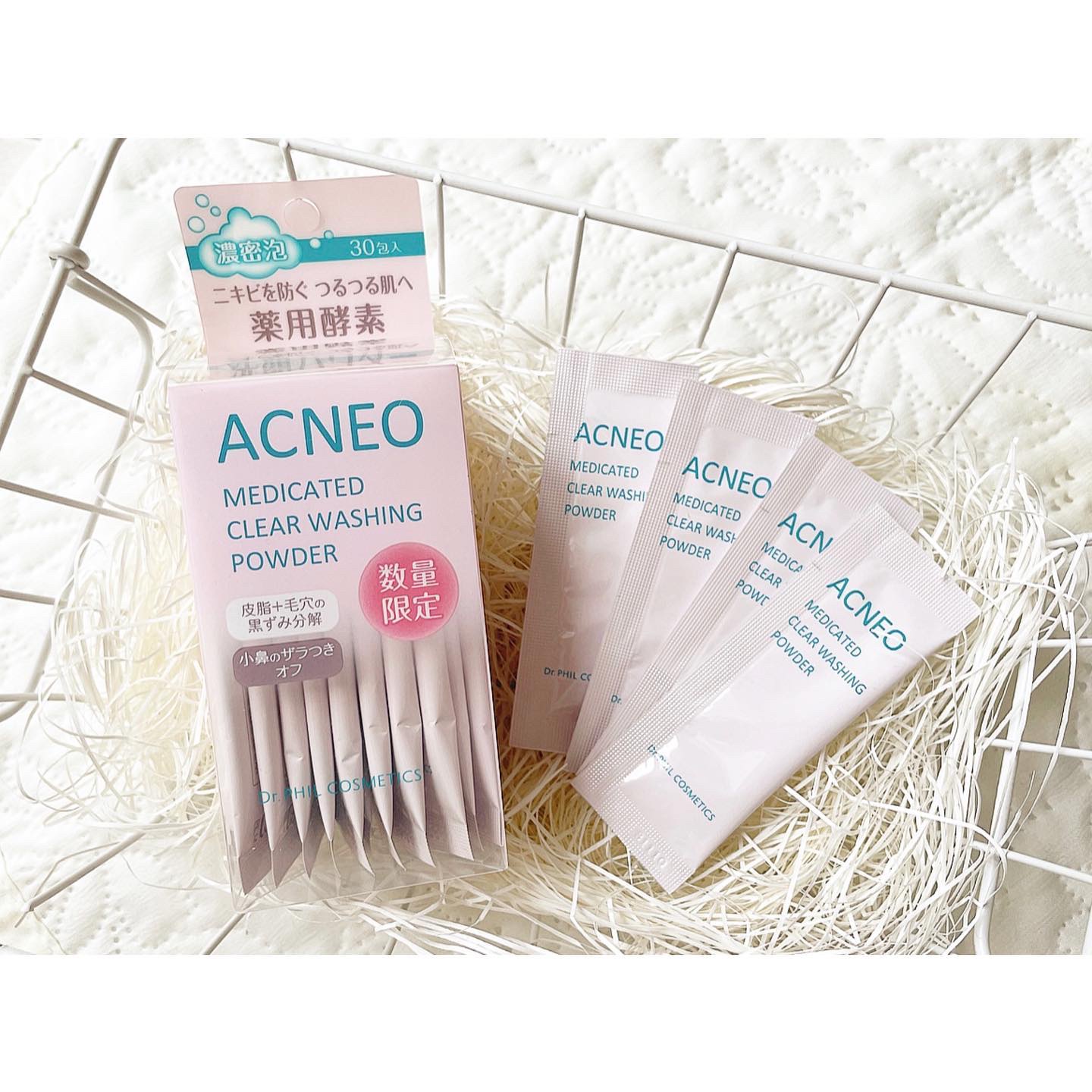 アクネオ 薬用 クリアウォッシング パウダー/フォルミュール/洗顔パウダーを使ったクチコミ（1枚目）