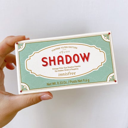 ヴィンテージ フィルター アイシャドウ パレット Vintage Filter Edition/innisfree/アイシャドウパレットを使ったクチコミ(3枚目)