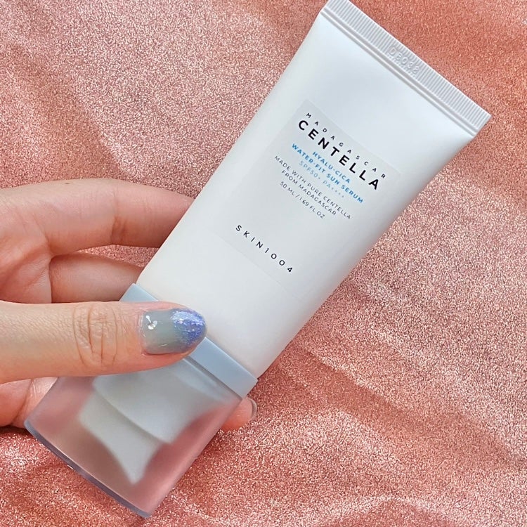 ヒアルーシカ ウォーターフィット サンセラム/SKIN1004/日焼け止めローションを使ったクチコミ(2枚目)