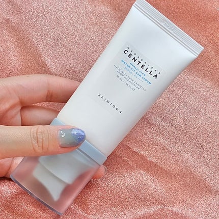 ヒアルーシカ ウォーターフィット サンセラム/SKIN1004/日焼け止めローションを使ったクチコミ(2枚目)