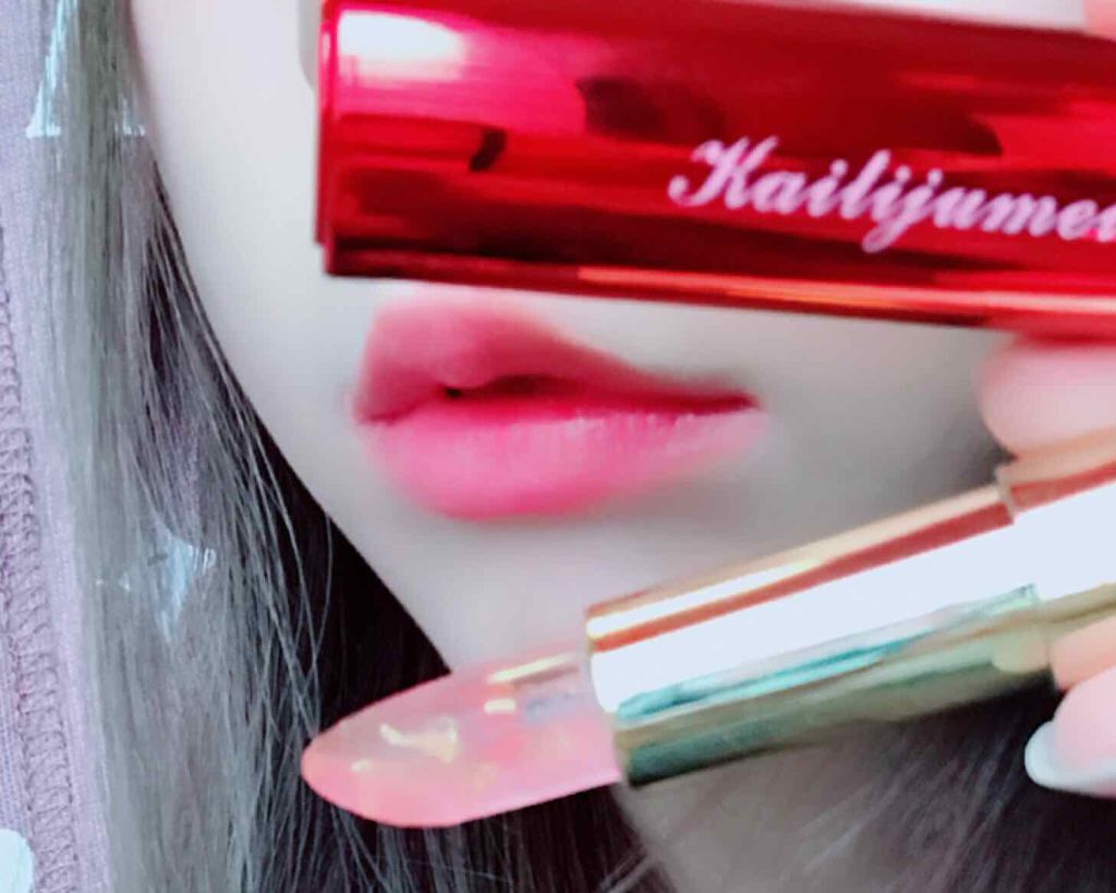 フラワーリップスティック/Kailijumei/口紅を使ったクチコミ（1枚目）