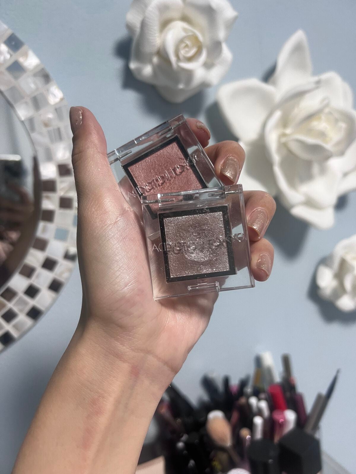 アディクション ザ アイシャドウ パール/ADDICTION/単色アイシャドウを使ったクチコミ(7枚目)