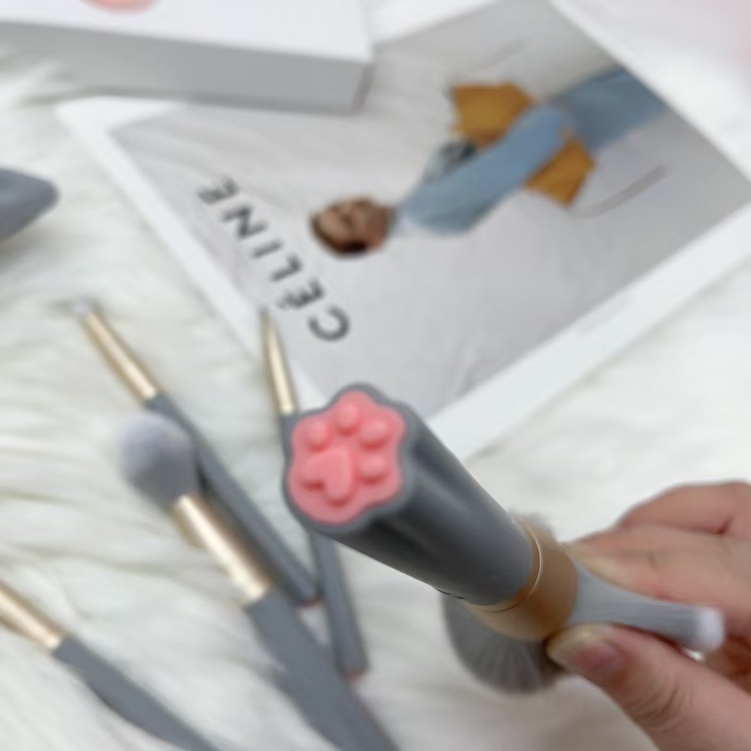 SIXPLUS メイクブラシ5本セット ハートペット/SIXPLUS/メイクブラシを使ったクチコミ(6枚目)