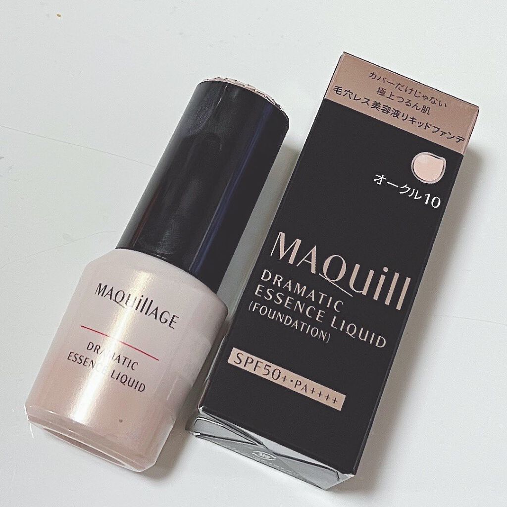 ドラマティックエッセンスリキッド/マキアージュ/リキッドファンデーションを使ったクチコミ（1枚目）