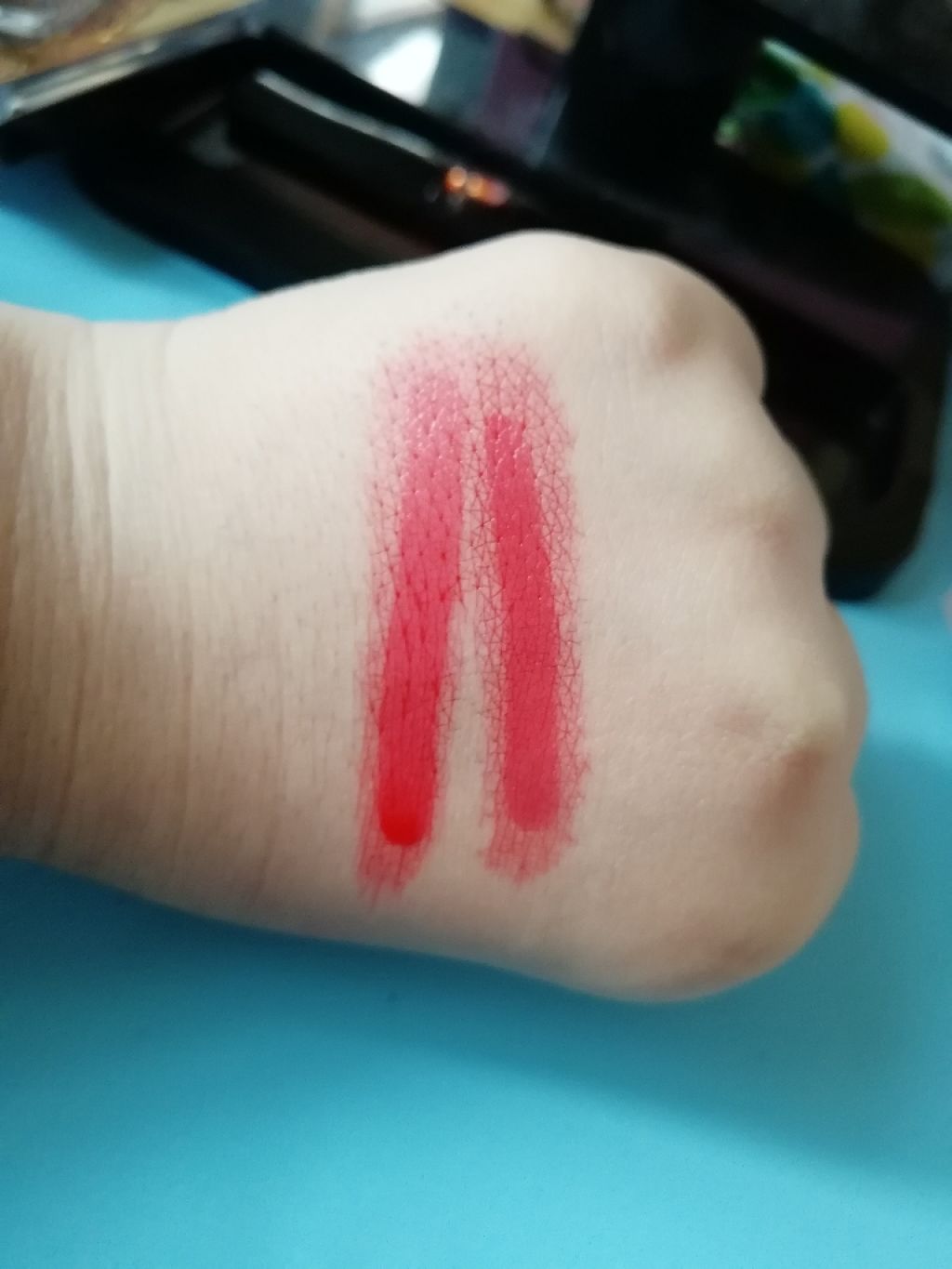 カンコレ チーク/DAISO/パウダーチークを使ったクチコミ（2枚目）