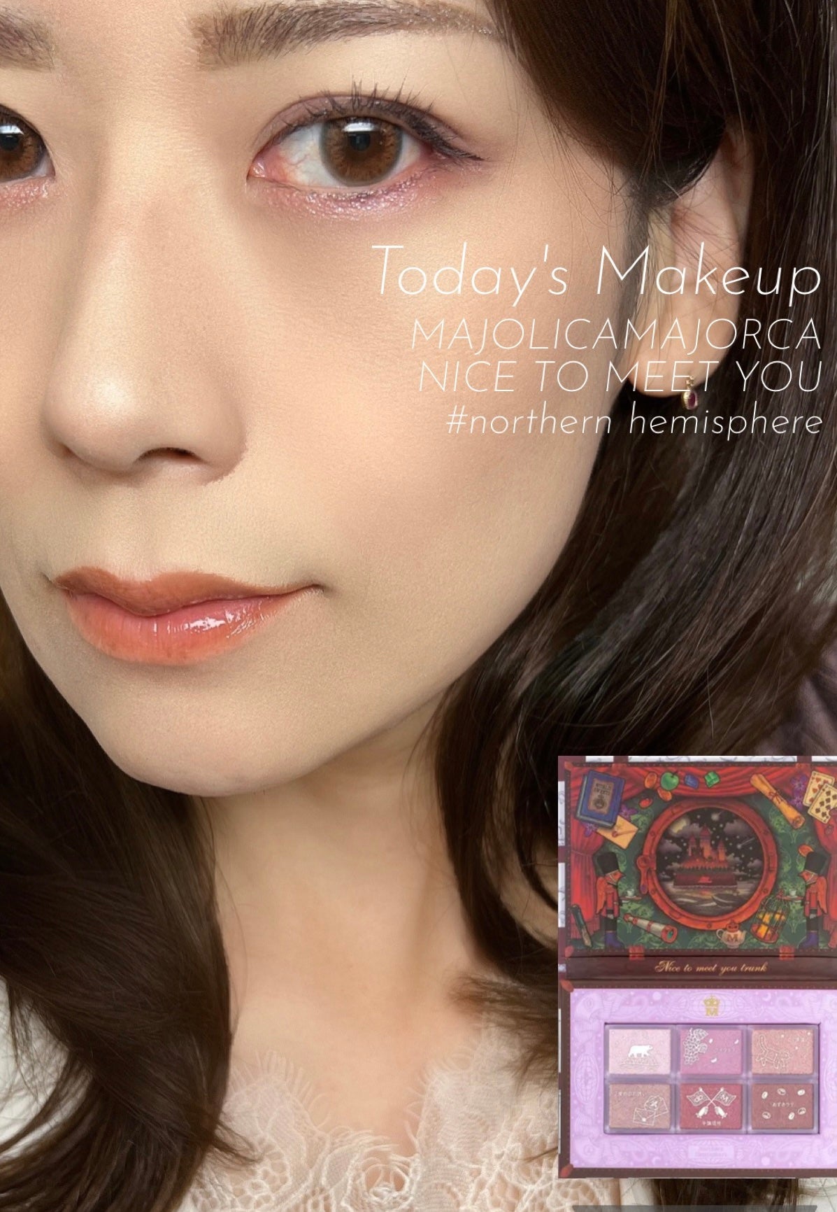 ナイストゥミーチュートランク/MAJOLICA MAJORCA/アイシャドウパレットを使ったクチコミ(1枚目)