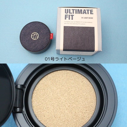 アルティメットフィット ロングウェアデニムクッション/OHUI/クッションファンデーションを使ったクチコミ(4枚目)